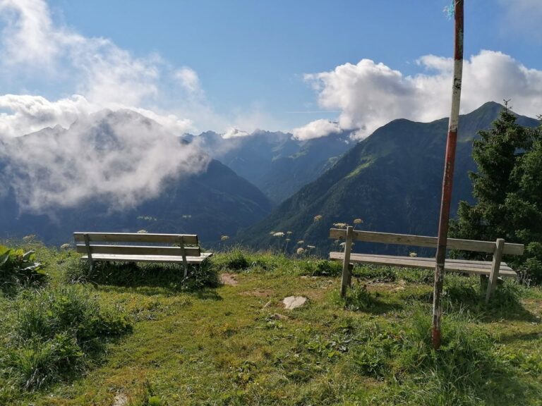 Jöchelspitze Sitzbänke